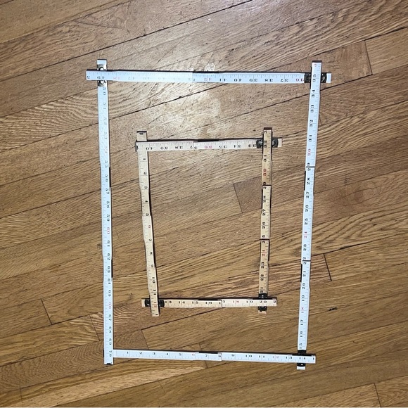 Customizable craft / art rulers -- set of 2 - Picture 2 of 6